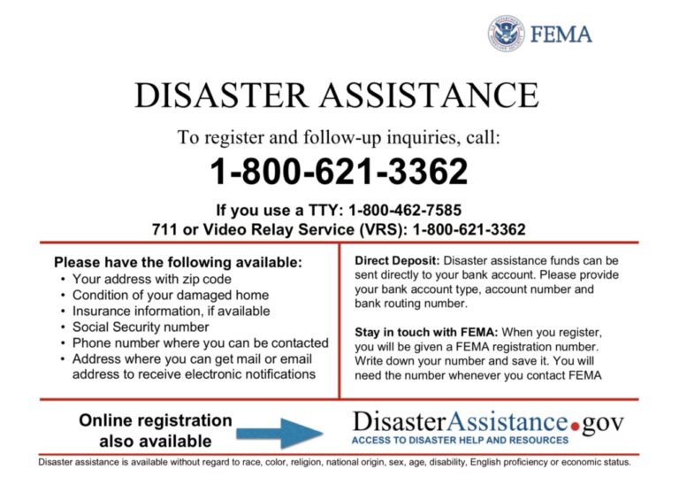 Wildfire Victims Can Now Apply for FEMA Individual Assistance