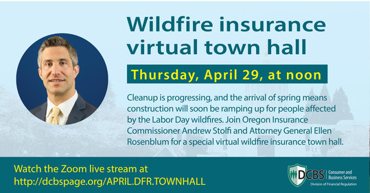 Wildfire Insurance Virtual Town Hall