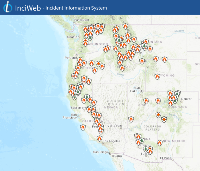 InciWeb: Another Great Wildfire Tracking Service