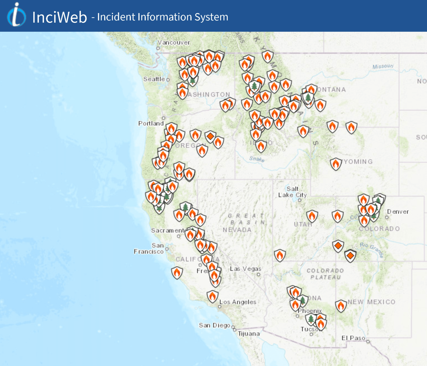 InciWeb: Another Great Wildfire Tracking Service – McKenzie Recovery