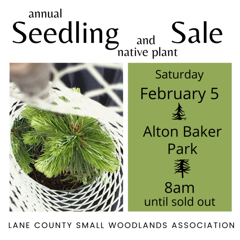 Lane County SWA Annual Seedling & Native Plant Sale